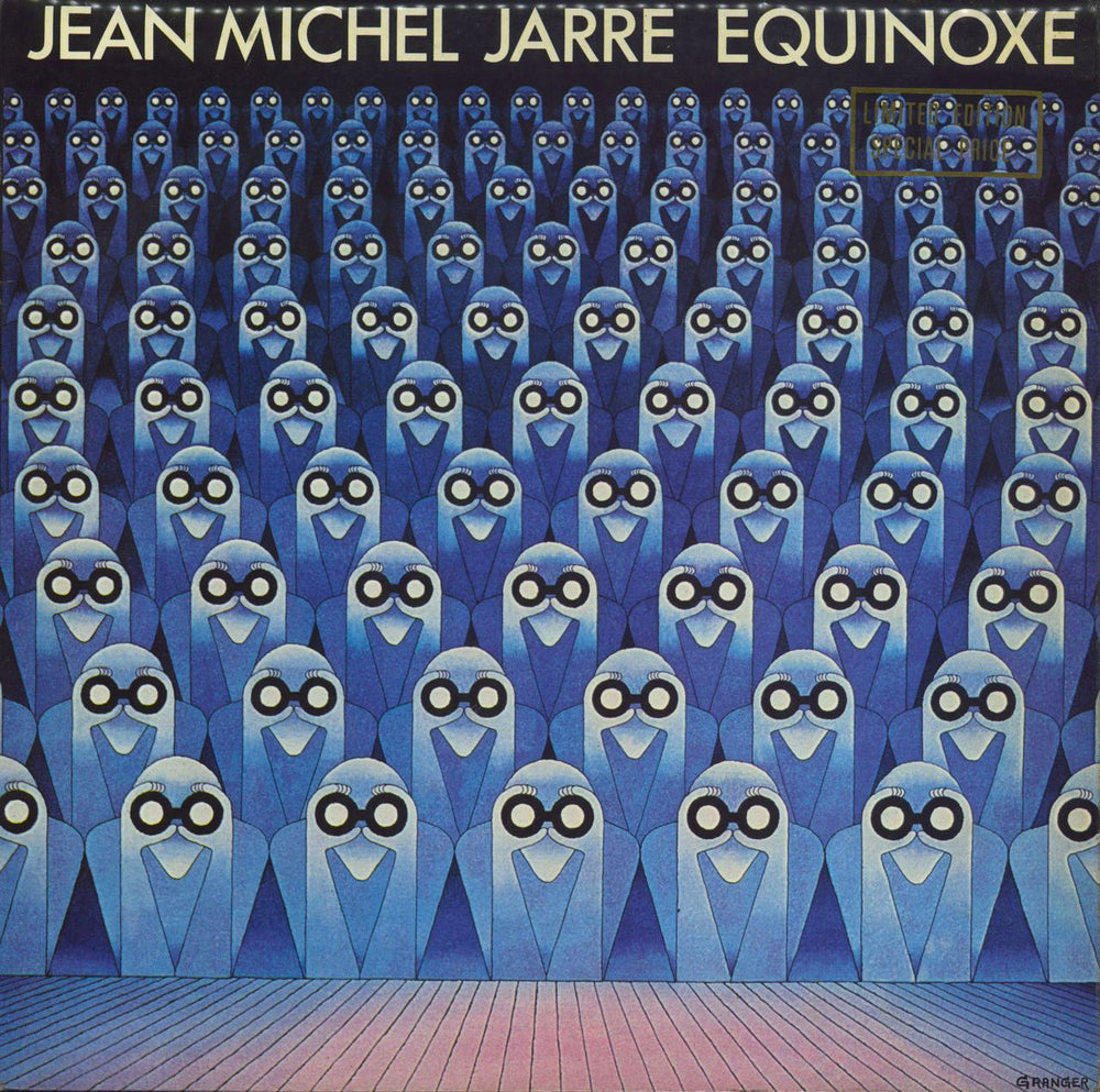 Jean-Michel Jarre Equinoxe - gold stamp UK vinyl LP album (LP record) POLD5007