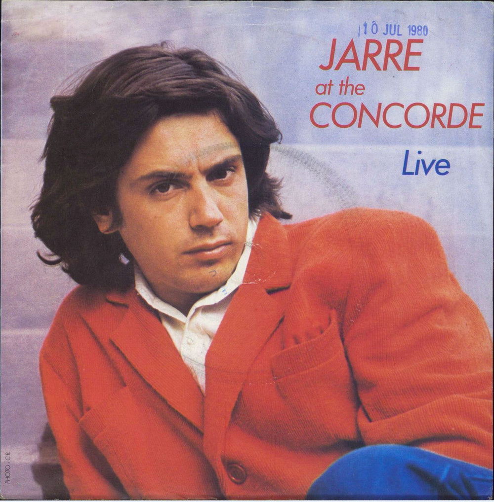 Jean-Michel Jarre Jarre At The Concorde Live - EX UK 7" vinyl single (7 inch record / 45) 2001968