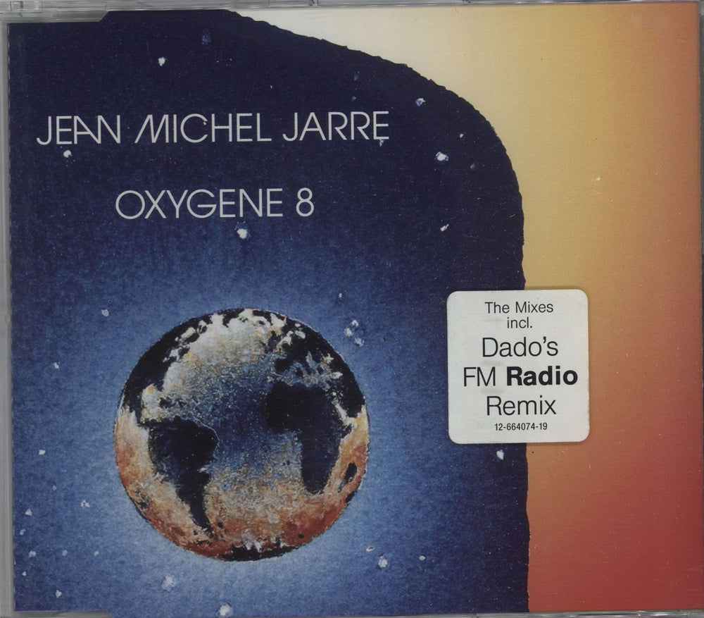 Jean-Michel Jarre Oxygene 8 - Club Mixes Austrian CD single (CD5 / 5") EPC6640745