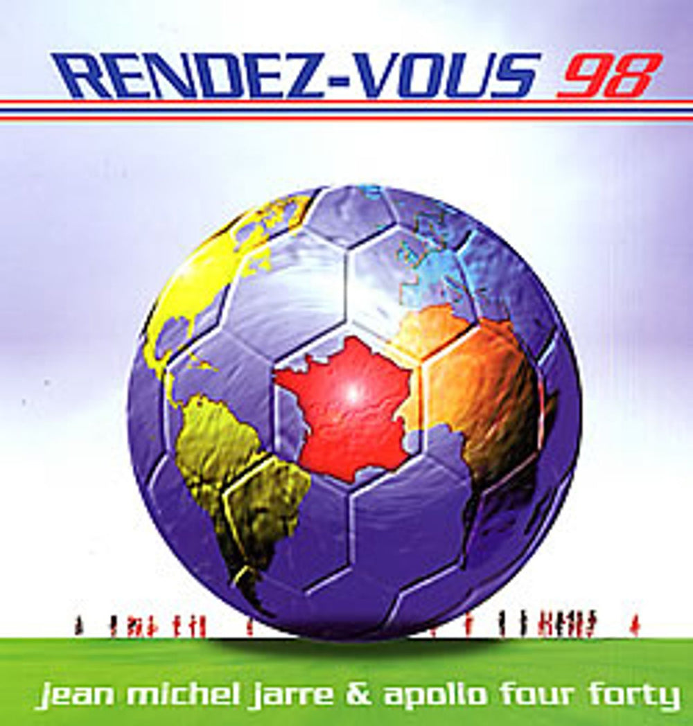 Jean-Michel Jarre Rendez-Vous 98 UK Promo 12" vinyl single (12 inch record / Maxi-single) XPR3235