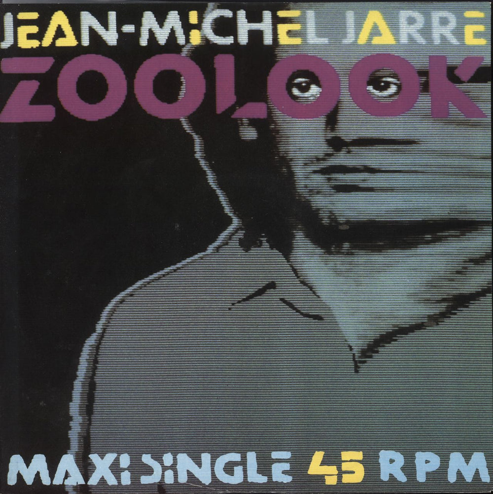 Jean-Michel Jarre Zoolook UK 12" vinyl single (12 inch record / Maxi-single) POSPX718