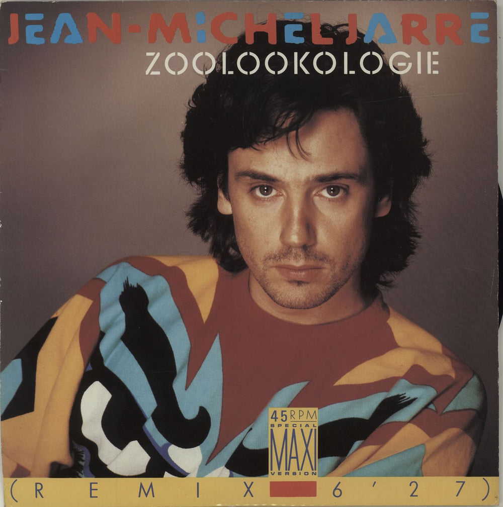 Jean-Michel Jarre Zoolookologie - EX UK 12" vinyl single (12 inch record / Maxi-single) POSPX740