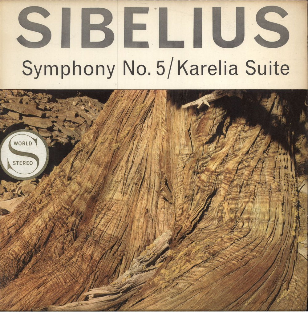 Jean Sibelius Symphony No. 5 / Karelia Suite UK vinyl LP album (LP record) ST.42