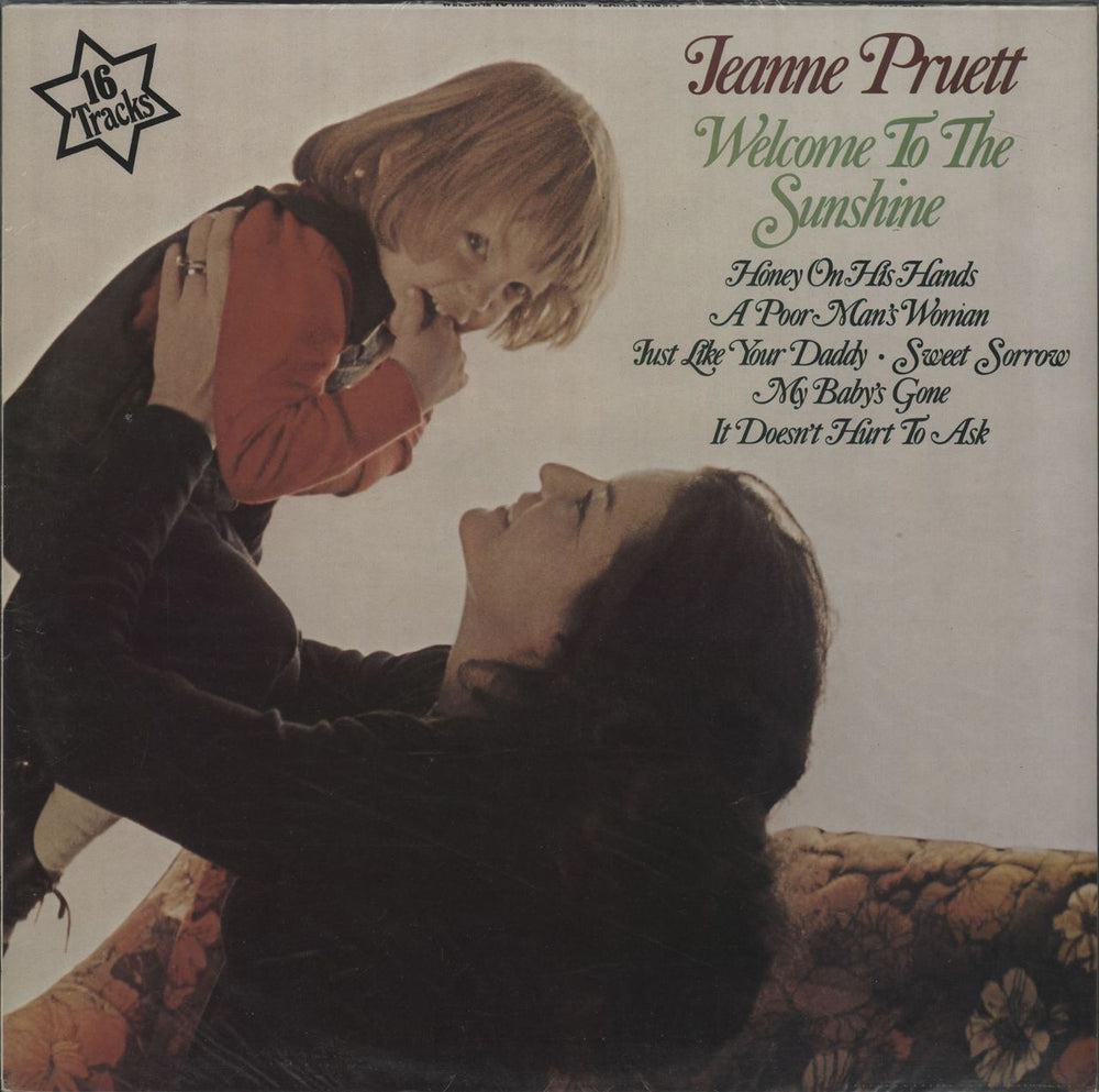 Jeanne Pruett Welcome To The Sunshine UK vinyl LP album (LP record) MCF2768