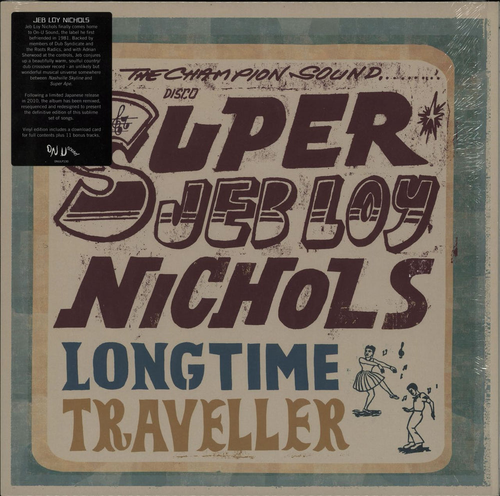 Jeb Loy Nichols Long Time Traveller UK vinyl LP album (LP record) ONULP130