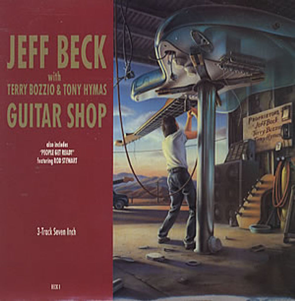 Jeff Beck Guitar Shop UK 7" vinyl single (7 inch record / 45) BECK1