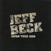 Jeff Beck Japan Tour 1999 Japanese tour programme TOUR PROGRAMME