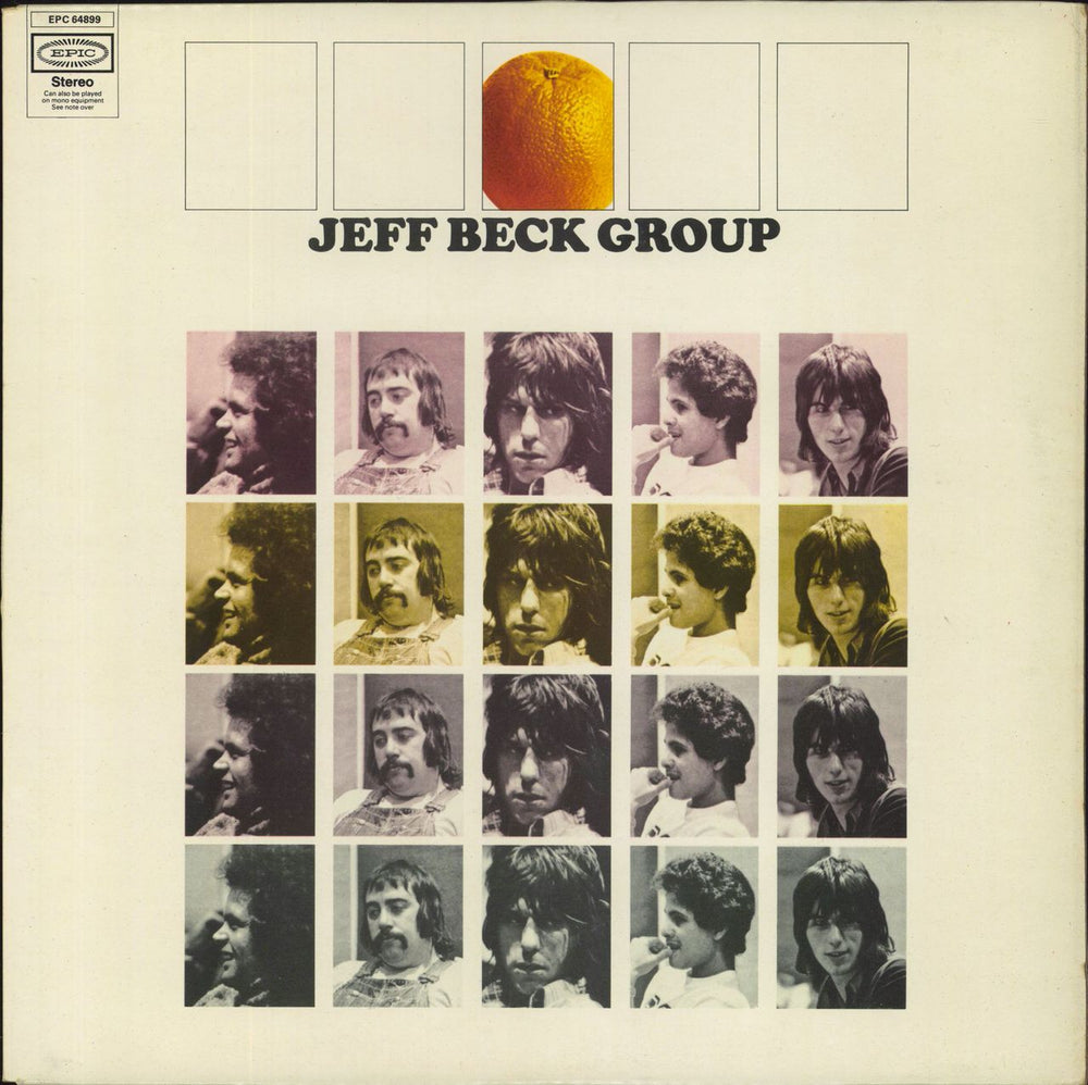 Jeff Beck Jeff Beck Group - Mid 70s UK vinyl LP album (LP record) EPC64899