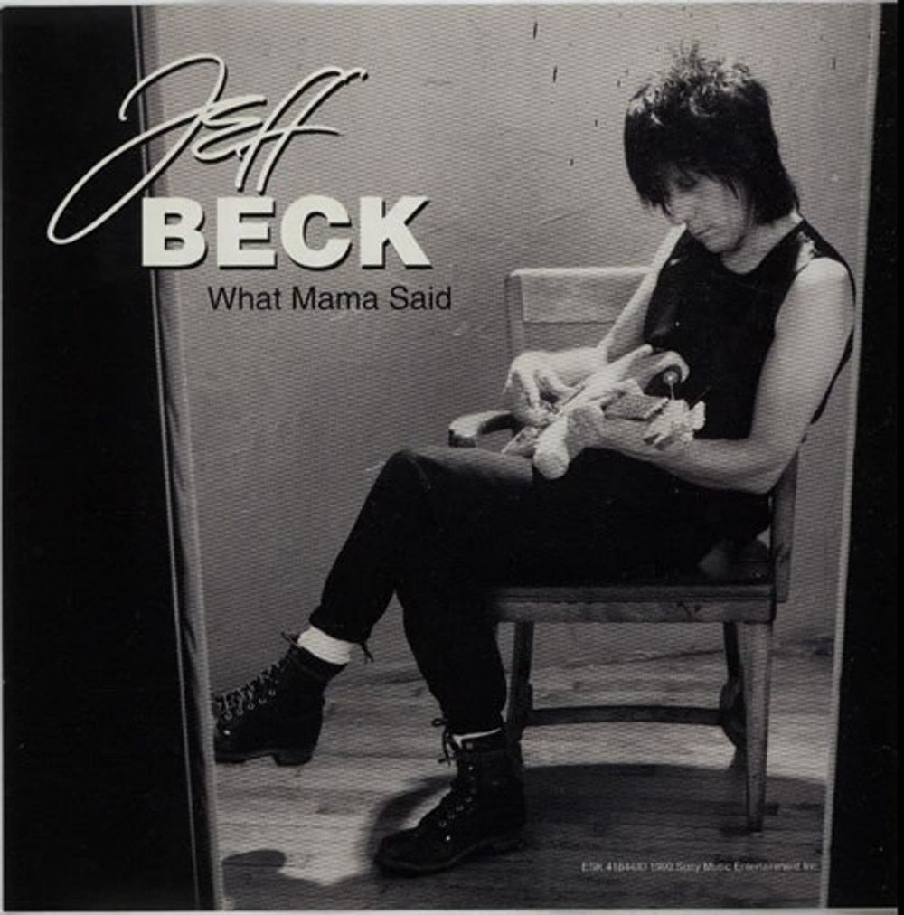 Jeff Beck What Mama Said US Promo CD single (CD5 / 5") ESK41844