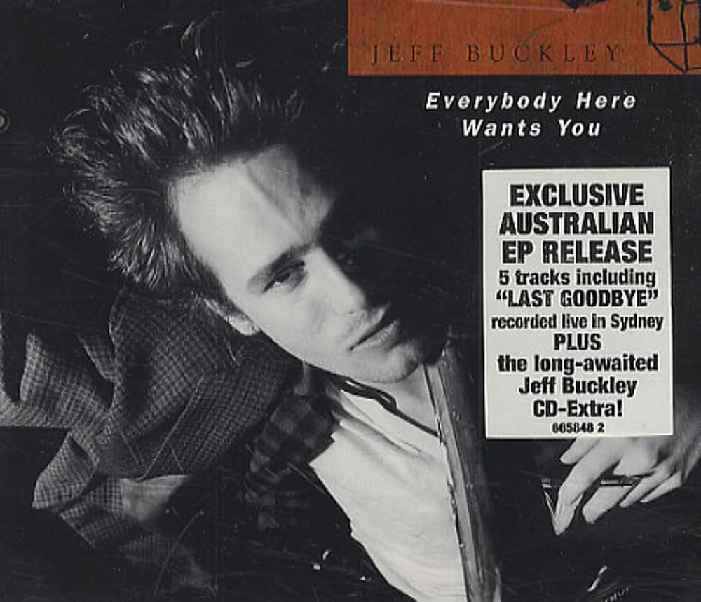 Jeff Buckley Everybody Here Wants You Australian CD single (CD5 / 5") 665848.2