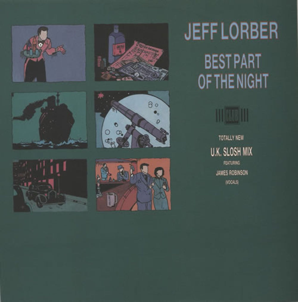 Jeff Lorber Best Part Of The Night UK 12" vinyl single (12 inch record / Maxi-single) JABXR13