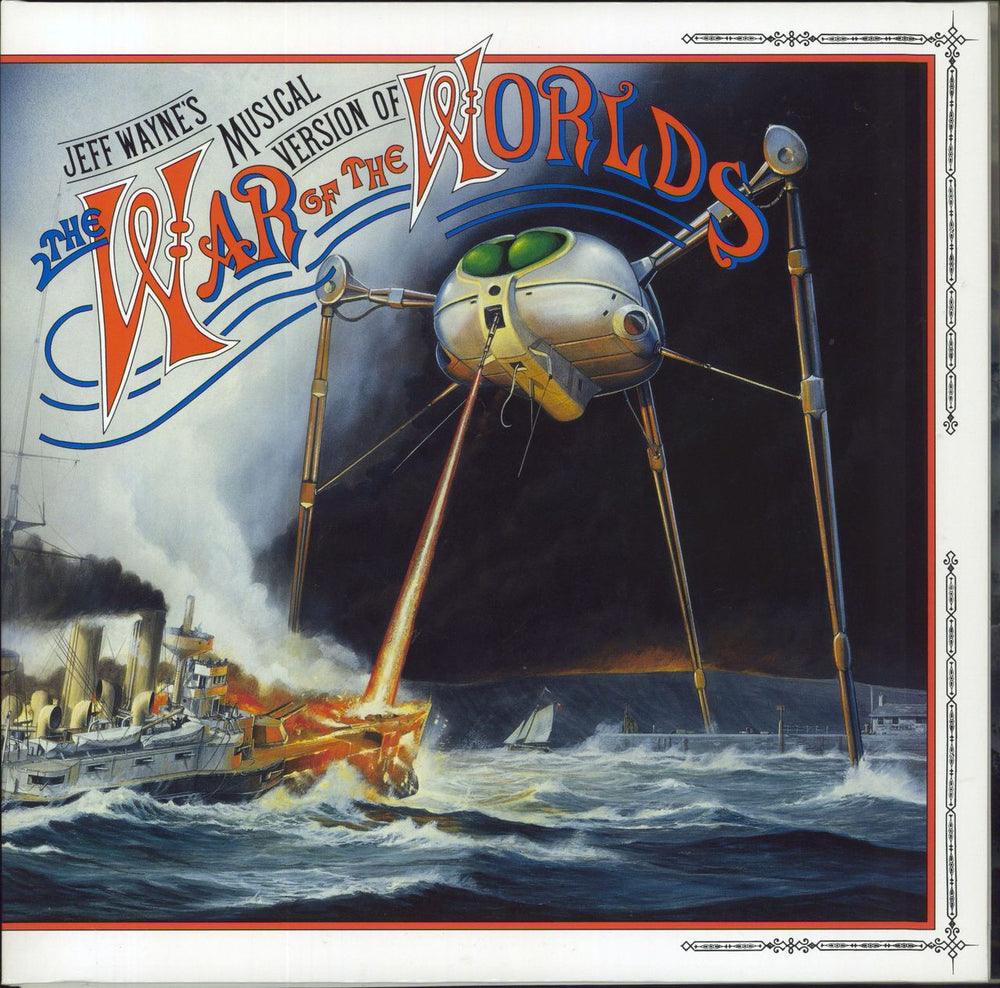 Jeff Wayne The War Of The Worlds UK 2-LP vinyl record set (Double LP Album) 88985449431
