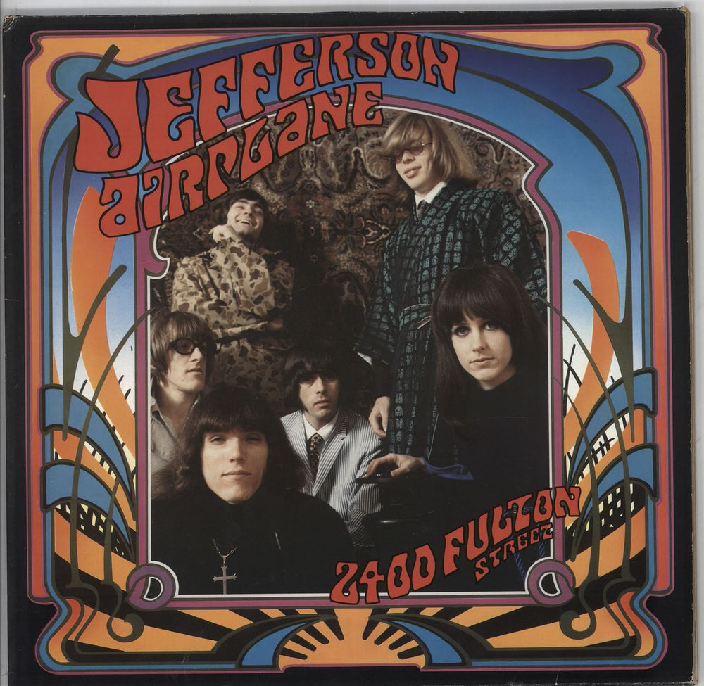 Jefferson Airplane 2400 Fulton Street - EX German 2-LP vinyl record set (Double LP Album) NL90036(2)