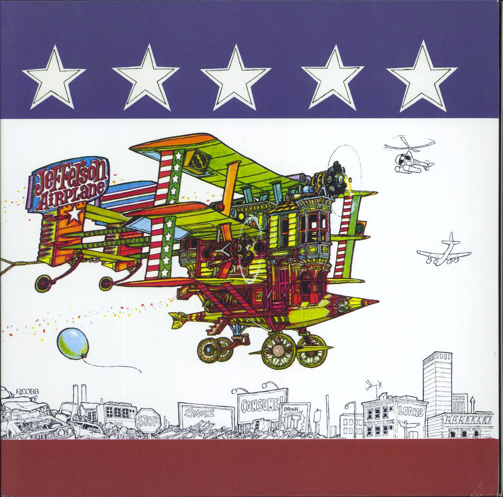 Jefferson Airplane After Bathing At Baxters - 180 Gram Clear Vinyl US vinyl LP album (LP record) FRM-4545