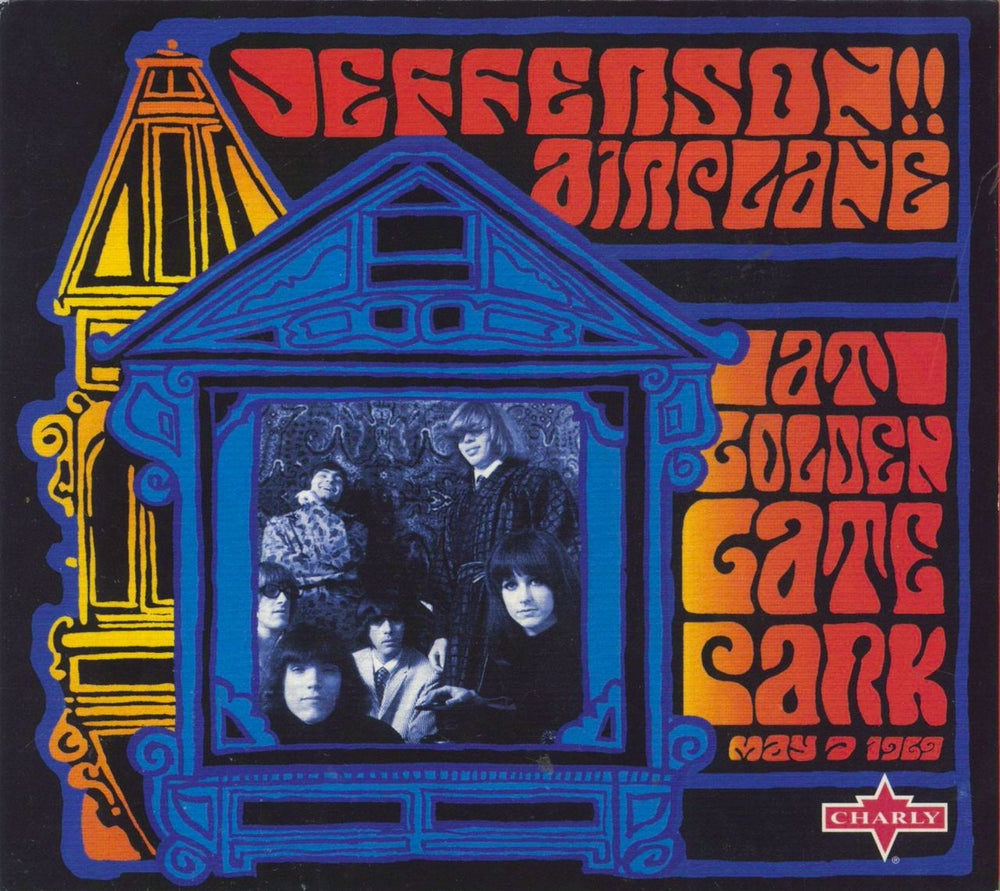 Jefferson Airplane At Golden Gate Park UK CD album (CDLP) SNAP283CD