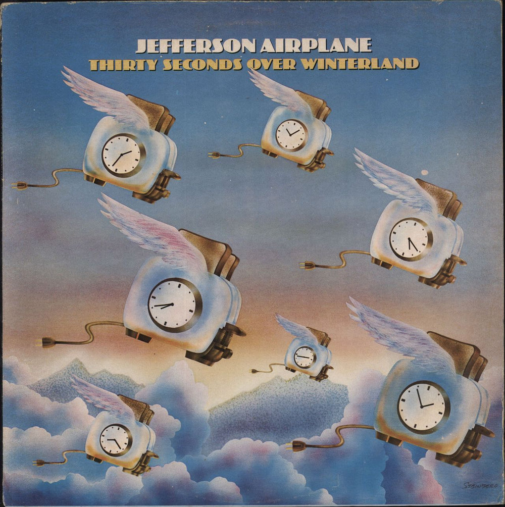 Jefferson Airplane Thirty Seconds Over Winterland Italian vinyl LP album (LP record) BFL1-0147