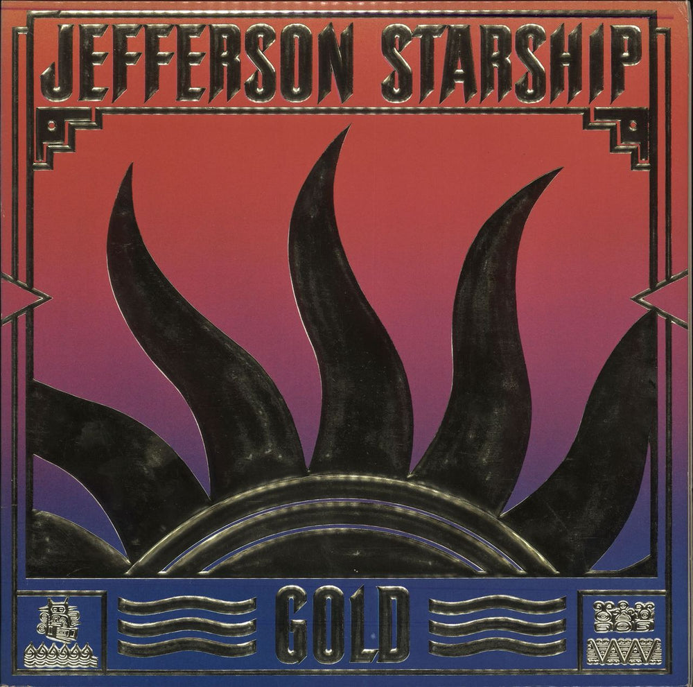 Jefferson Starship Gold + 7" US vinyl LP album (LP record) BZL1-3247