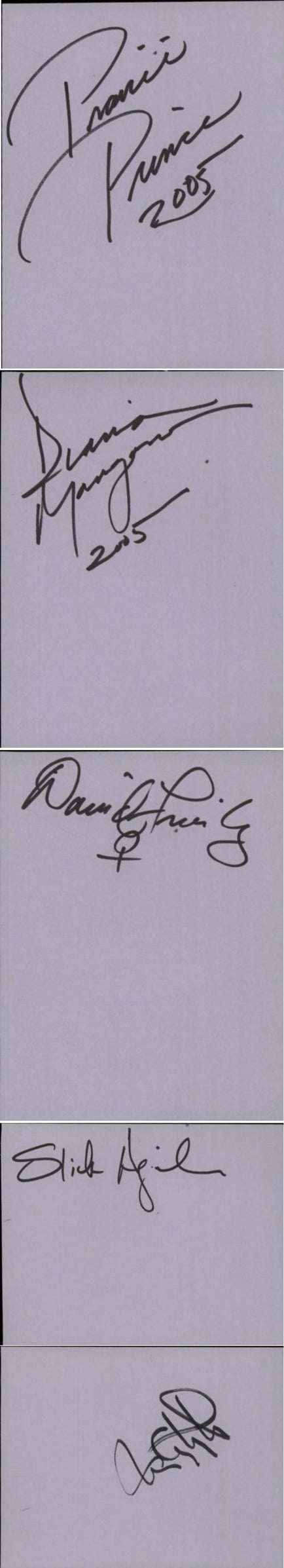 Jefferson Starship Pages From An Autograph Book UK memorabilia JFSMMPA601993