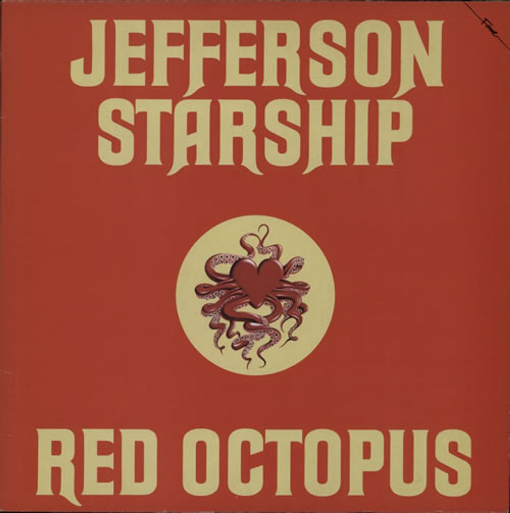 Jefferson Starship Red Octopus UK vinyl LP album (LP record) FA3156