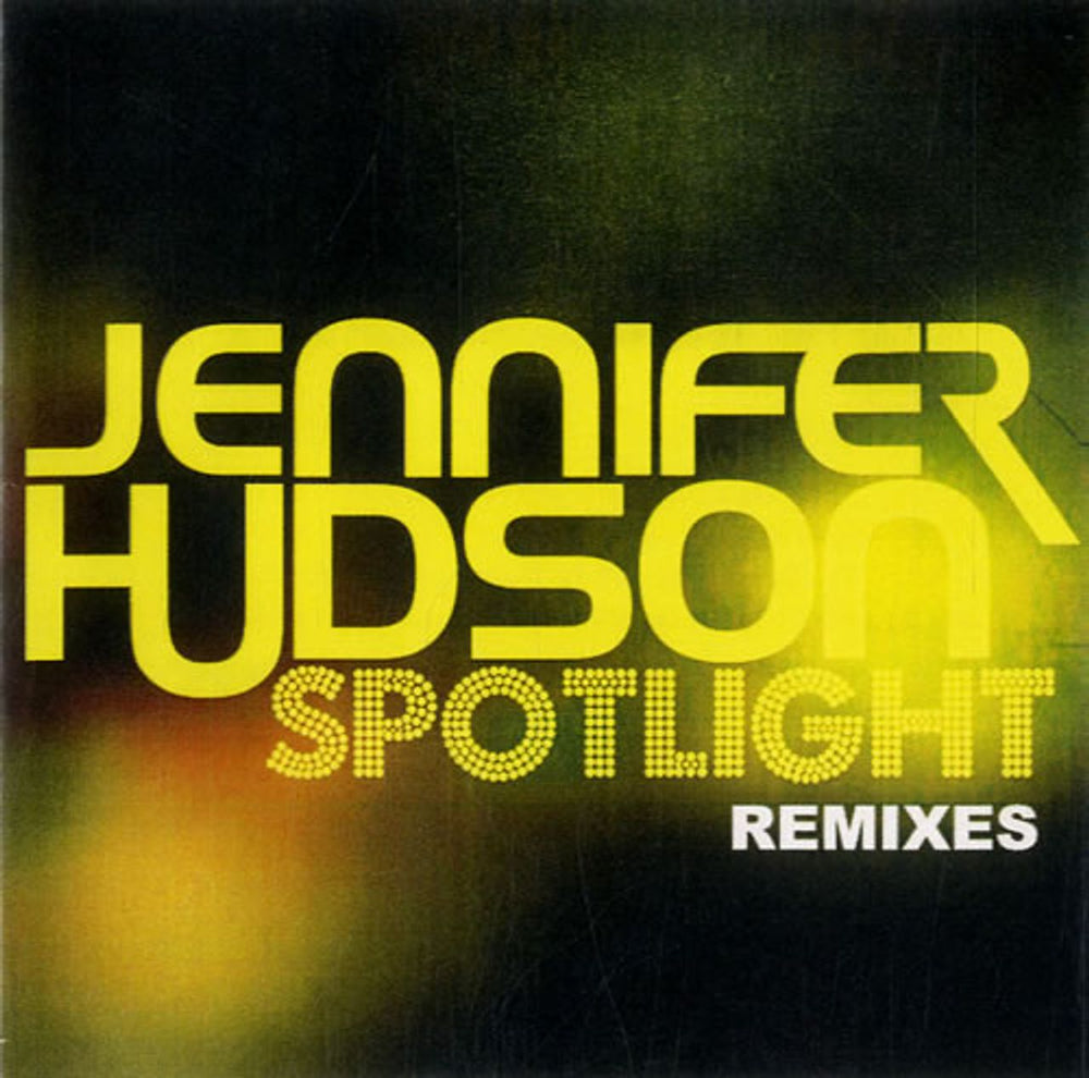 Jennifer Hudson Spotlight - Remixes Japanese Promo CD-R acetate CD-R ACETATE