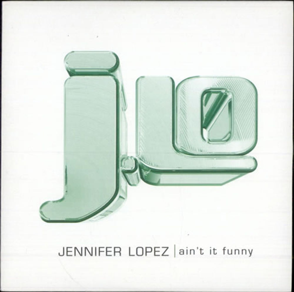 Jennifer Lopez Ain't It Funny UK Promo CD single (CD5 / 5") XPCD2567