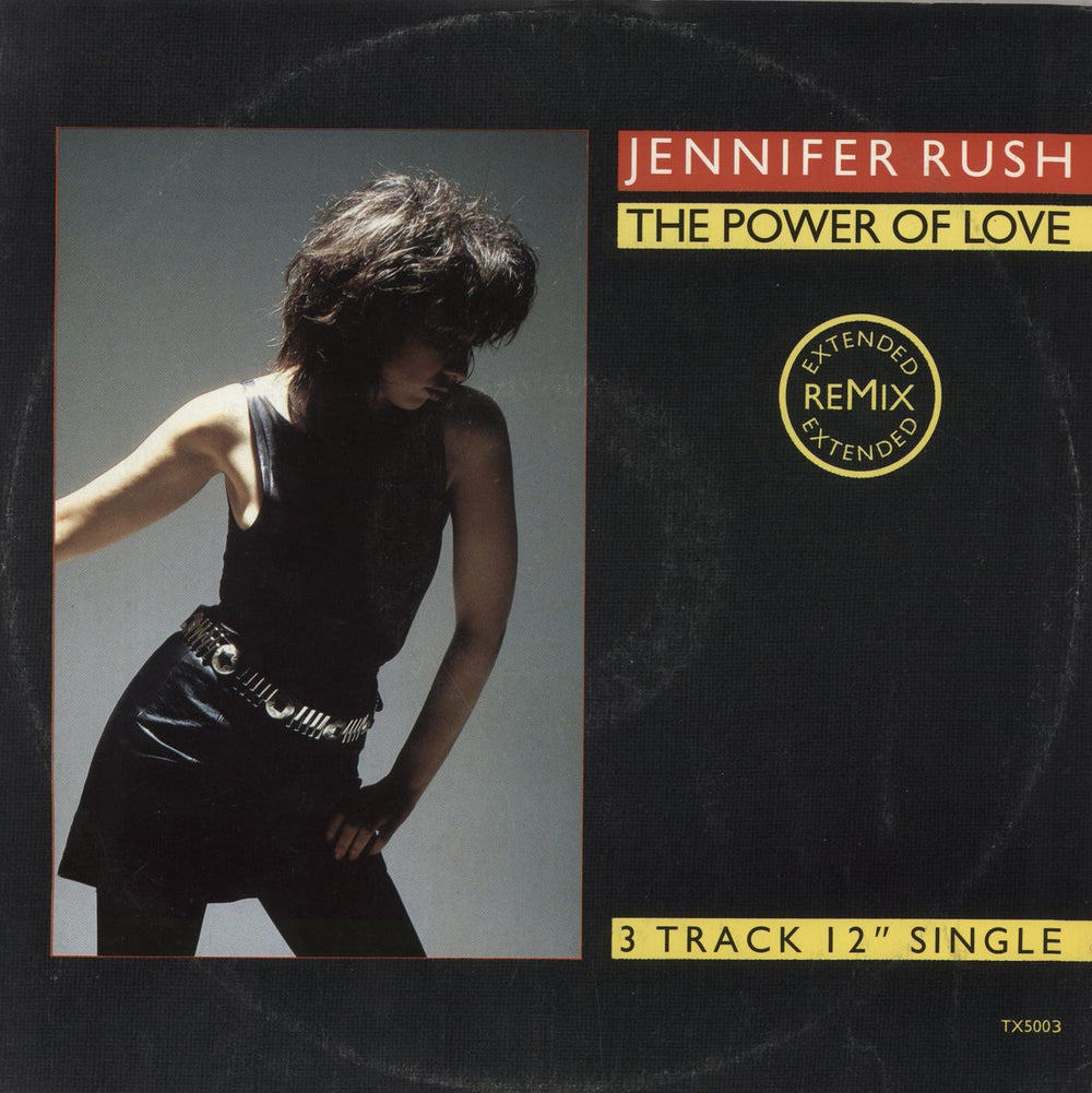 Jennifer Rush The Power Of Love (Extended Remix) + Sleeve UK 12" vinyl single (12 inch record / Maxi-single) TX5003
