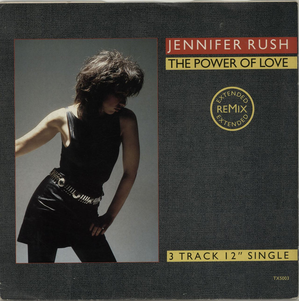 Jennifer Rush The Power Of Love (Extended Remix) + Sleeve UK 12" vinyl single (12 inch record / Maxi-single) TX5003