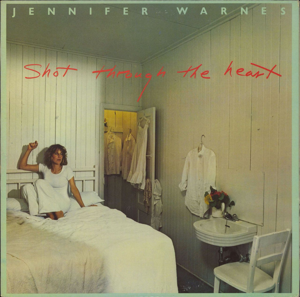 Jennifer Warnes Shot Through The Heart US vinyl LP album (LP record) AB-4217