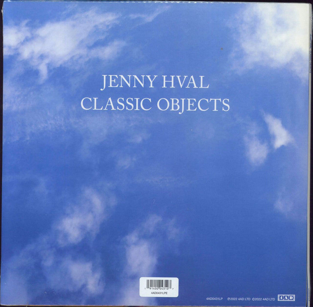 Jenny Hval Classic Objects - Sealed UK vinyl LP album (LP record) 191400043107