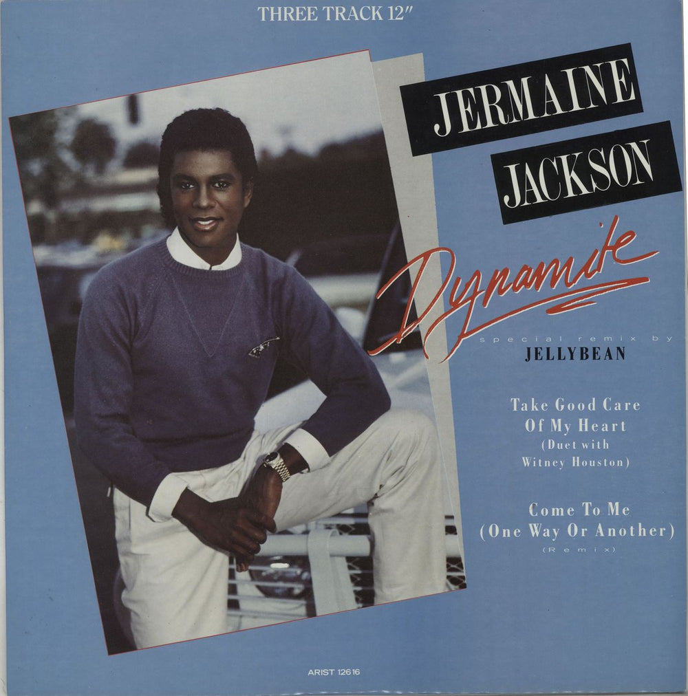 Jermaine Jackson Dynamite UK 12" vinyl single (12 inch record / Maxi-single) ARIST12616