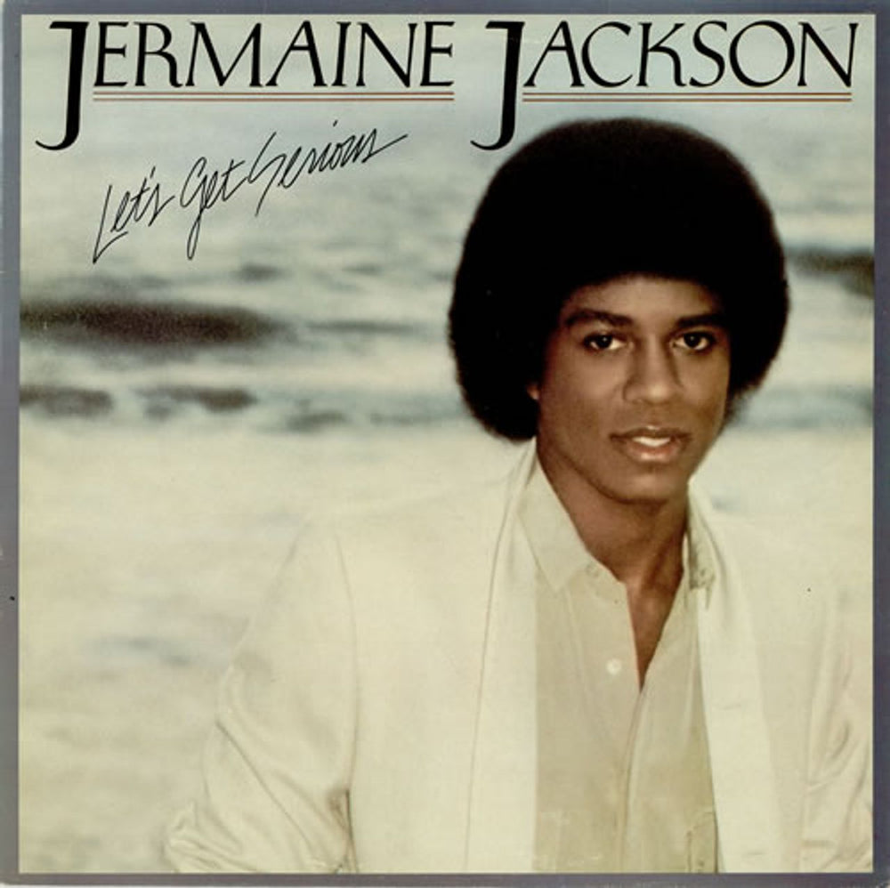 Jermaine Jackson Let's Get Serious UK vinyl LP album (LP record) STML12127