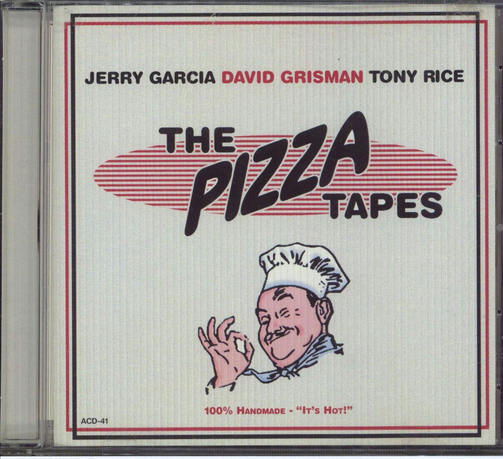 Jerry Garcia The Pizza Tapes US CD album (CDLP) ACD-41