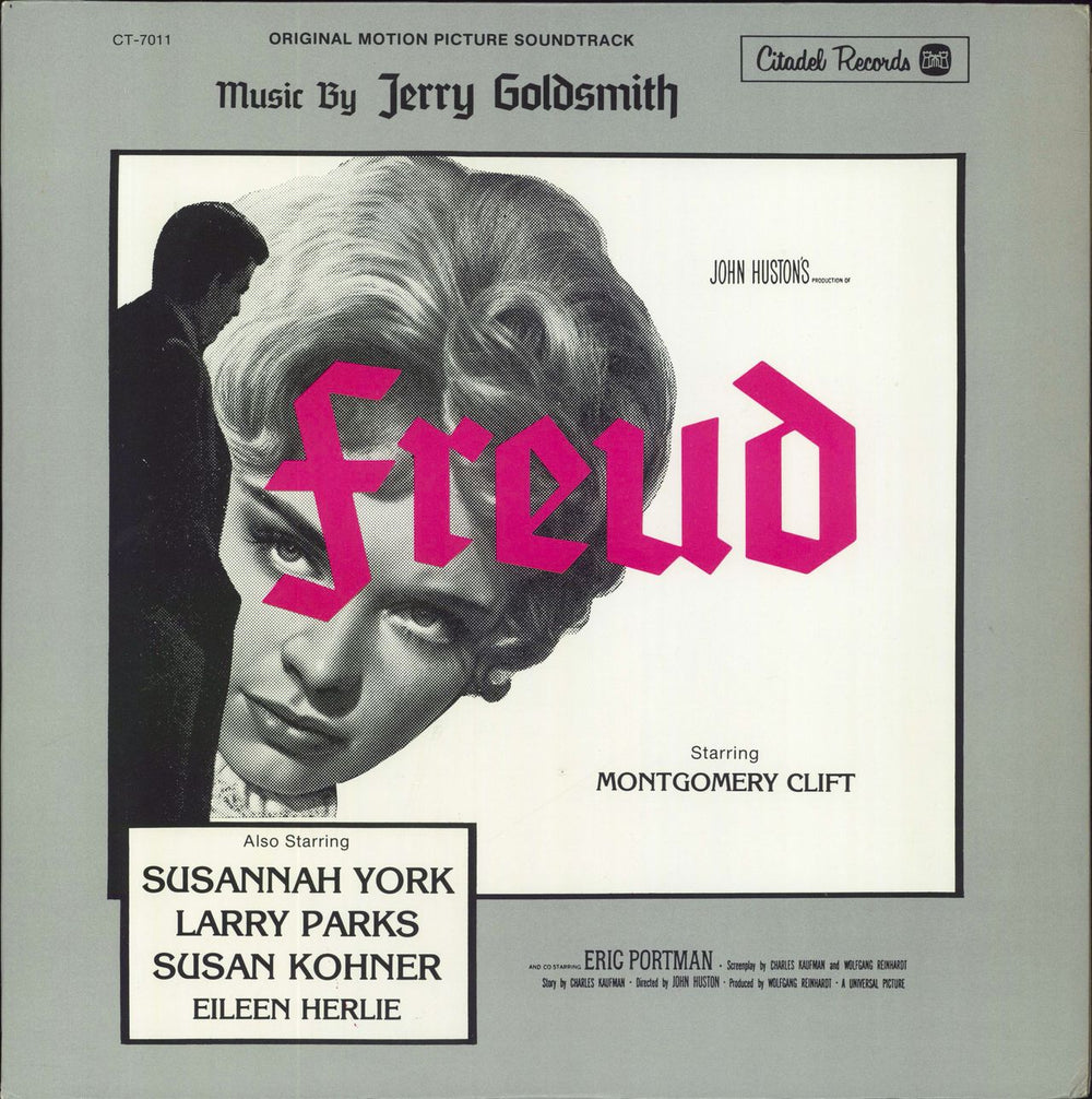 Jerry Goldsmith Freud OST US vinyl LP album (LP record) CT7011