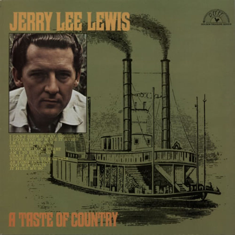 Jerry Lee Lewis A Taste Of Country UK vinyl LP album (LP record) 6467015