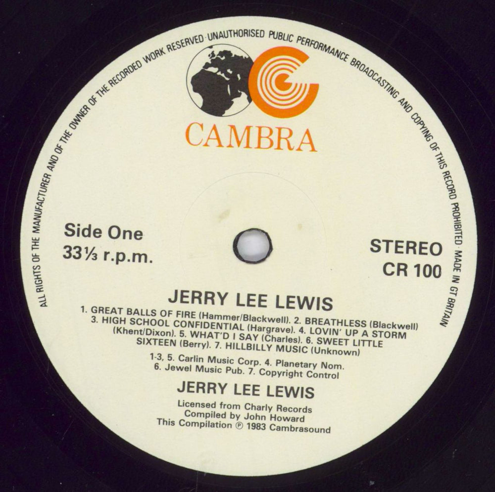 Jerry Lee Lewis Jerry Lee Lewis UK 2-LP vinyl record set (Double LP Album) JLL2LJE829968