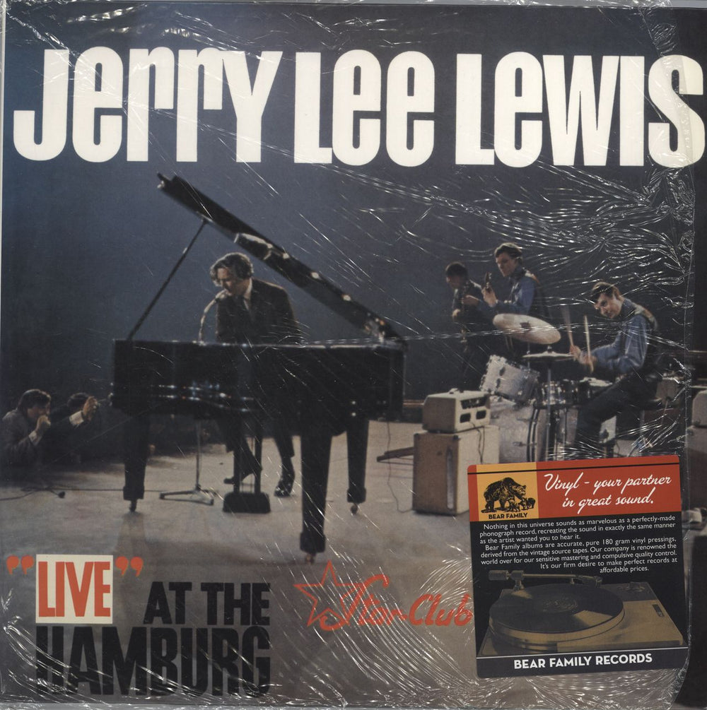 Jerry Lee Lewis Live At The Star Club Hamburg - 180gm German vinyl LP album (LP record) BAF18006