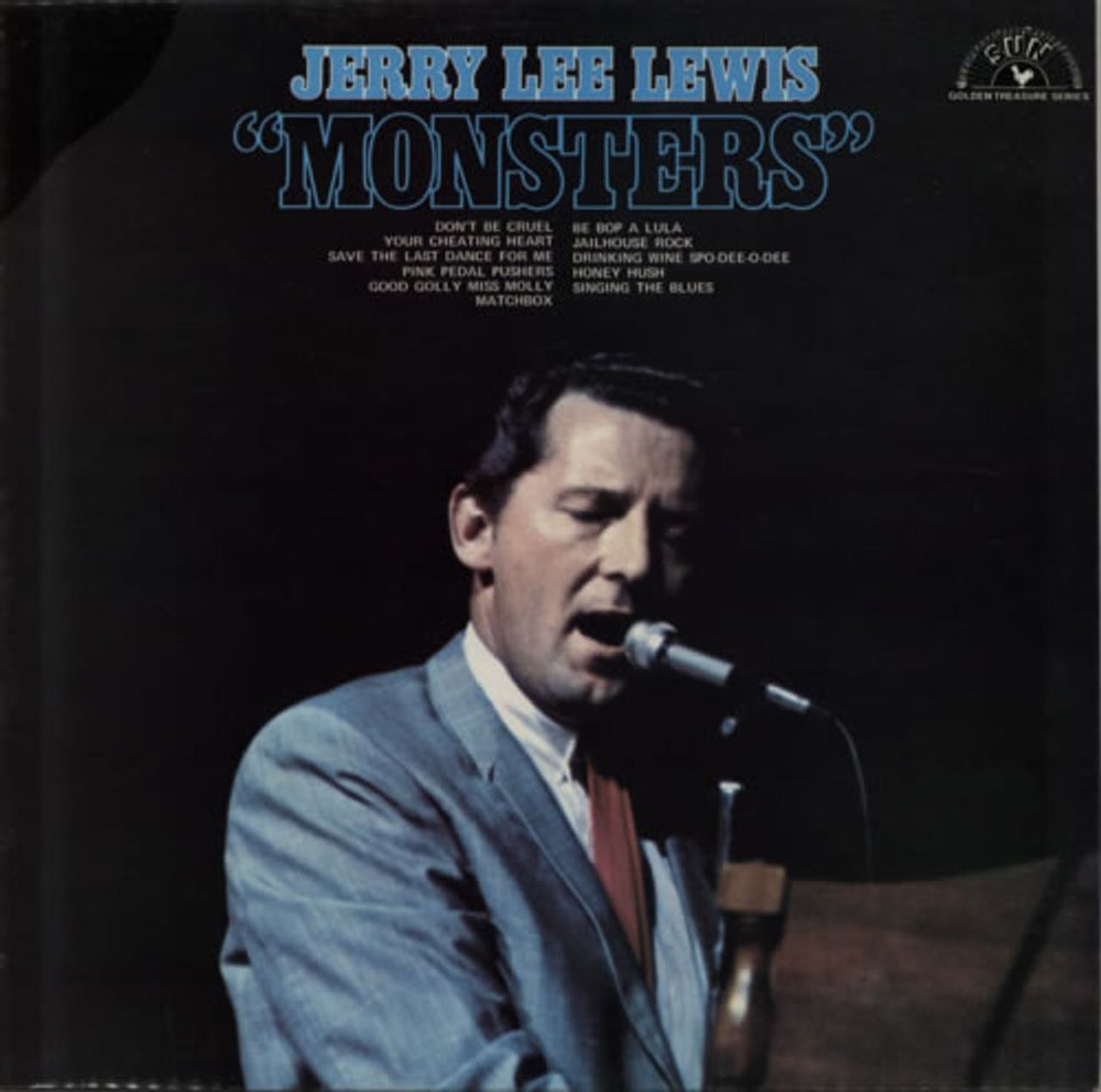 Jerry Lee Lewis Monsters UK vinyl LP album (LP record) 6467019