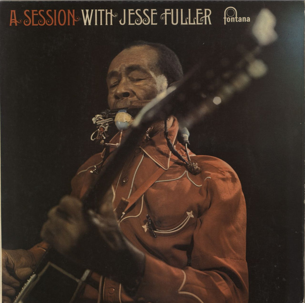 Jesse Fuller A Session With Jesse Fuller UK vinyl LP album (LP record) TL5313