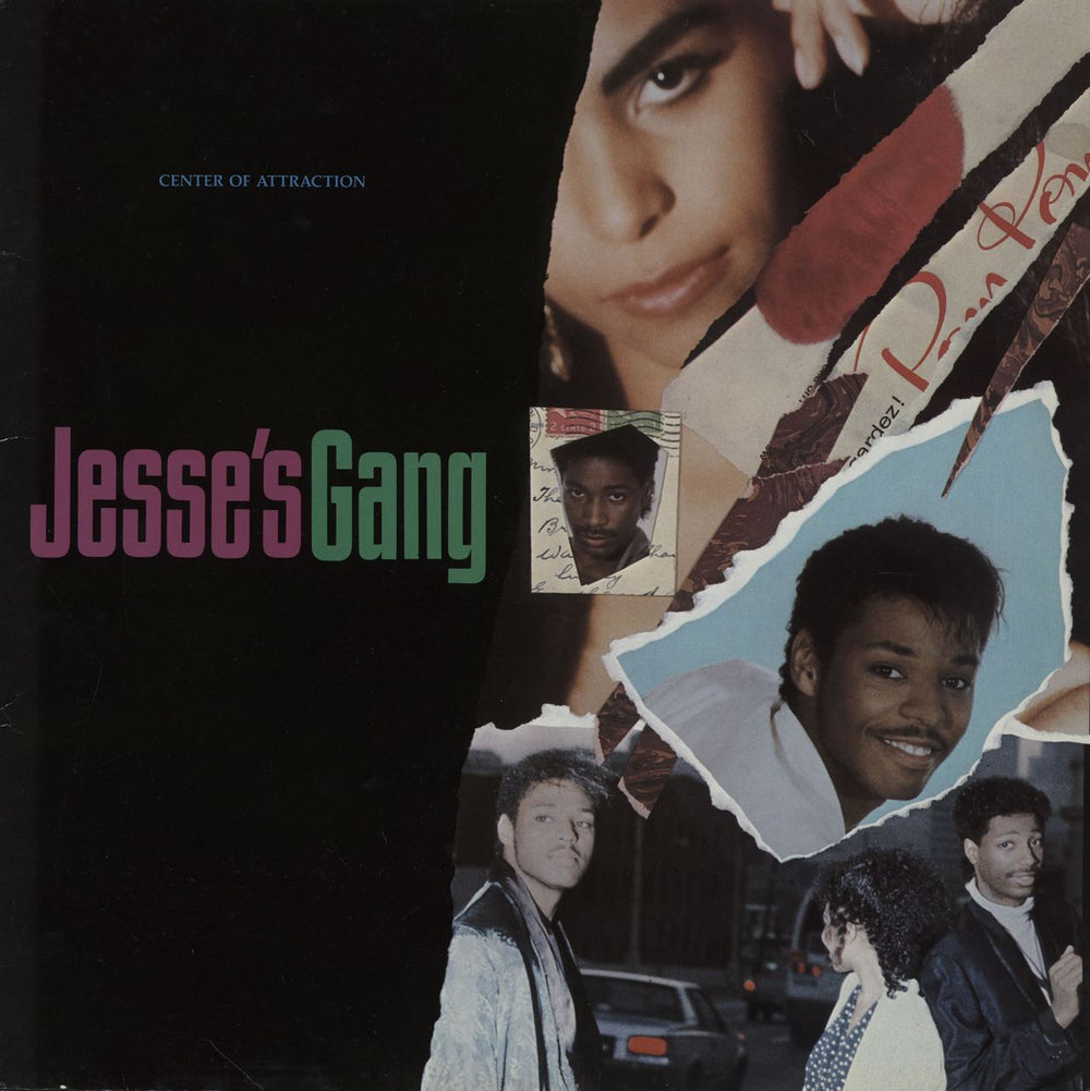 Jesse's Gang Center Of Attraction German vinyl LP album (LP record) 924129-1