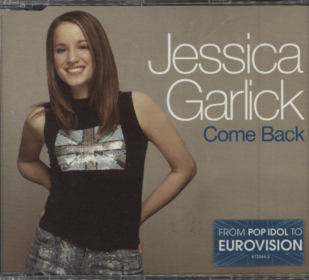 Jessica Garlick Come Back UK CD single (CD5 / 5") 6725662