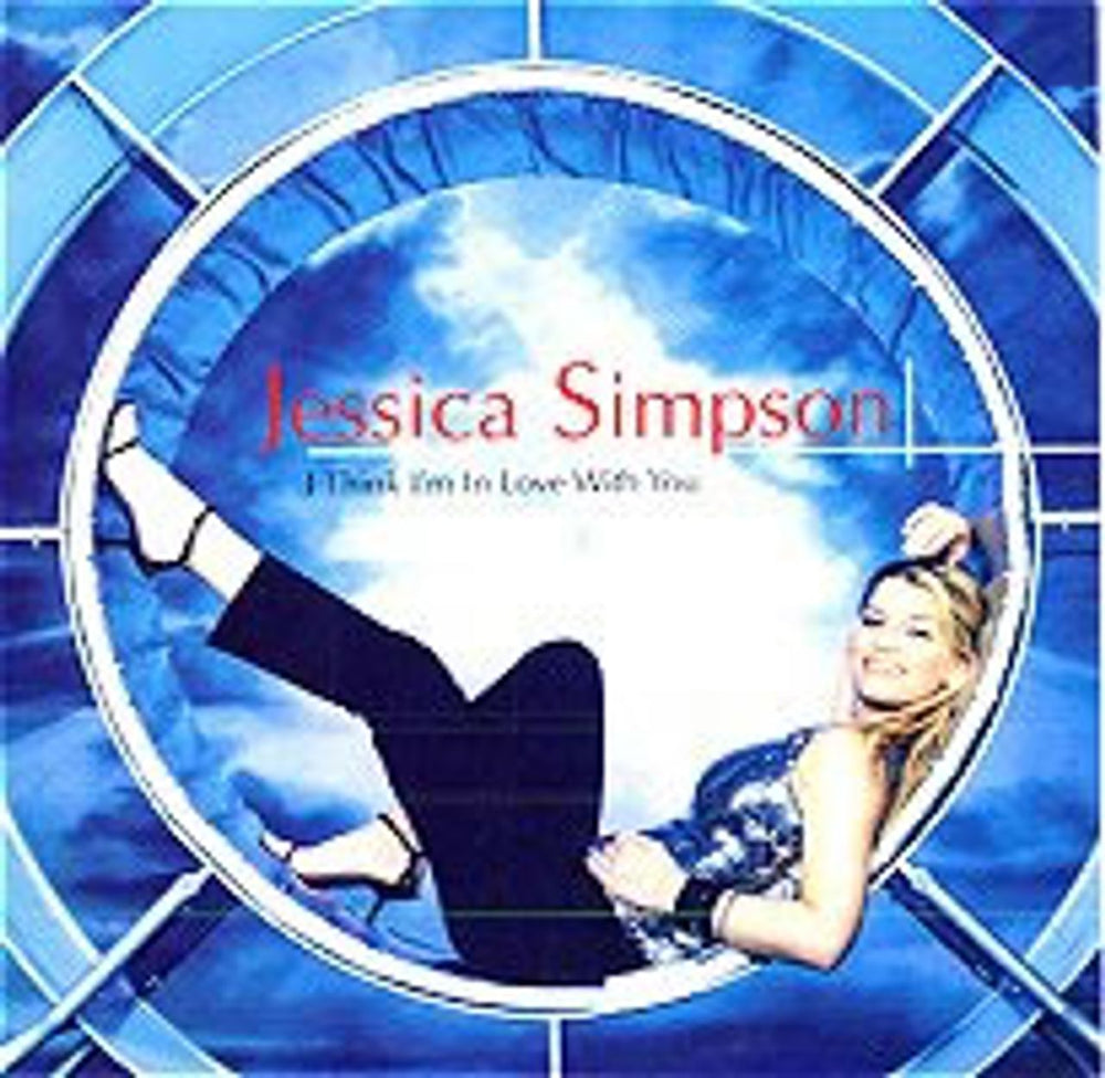 Jessica Simpson I Think I'm In Love With You UK Promo CD single (CD5 / 5") XPCD1270