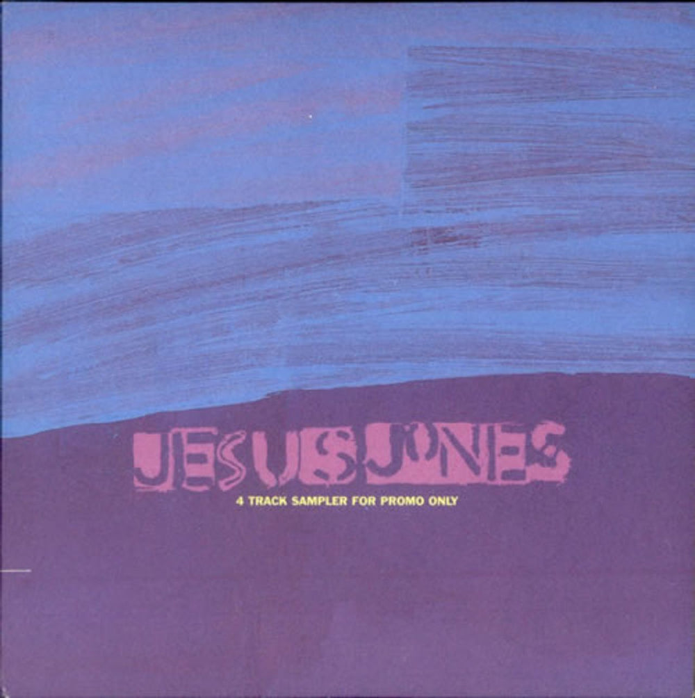 Jesus Jones 4 Track Sampler UK Promo CD single (CD5 / 5") JJCDDJ001