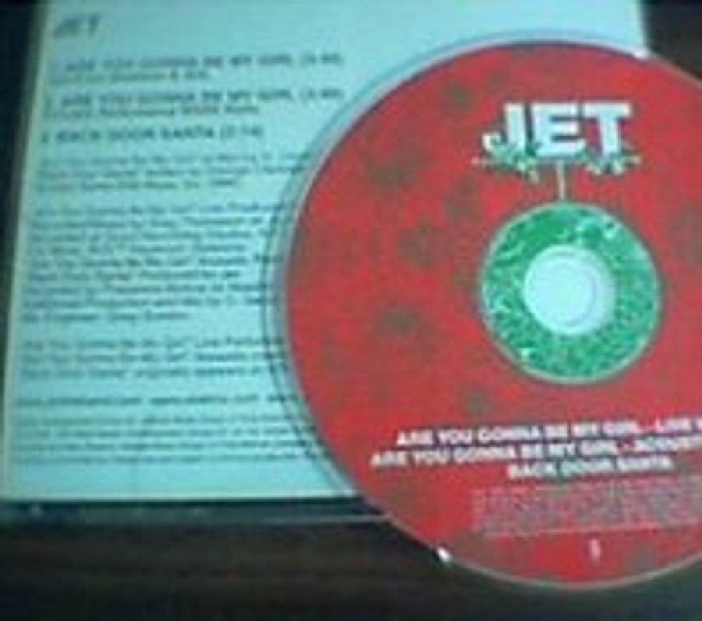 Jet Are You Gonna Be My Girl / Back Door Santa US Promo CD single (CD5 / 5") PRCD1956