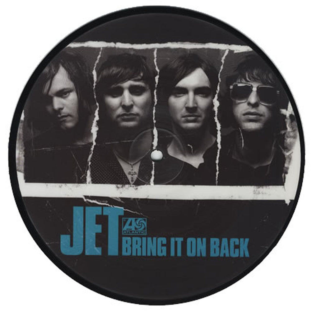 Jet Bring It On Back UK 7" vinyl picture disc (7 inch picture disc single) AT0263X