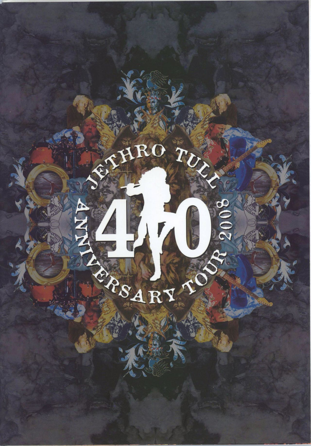 Jethro Tull 40th Anniversary Tour + Year Planner UK tour programme TOUR PROGRAMME