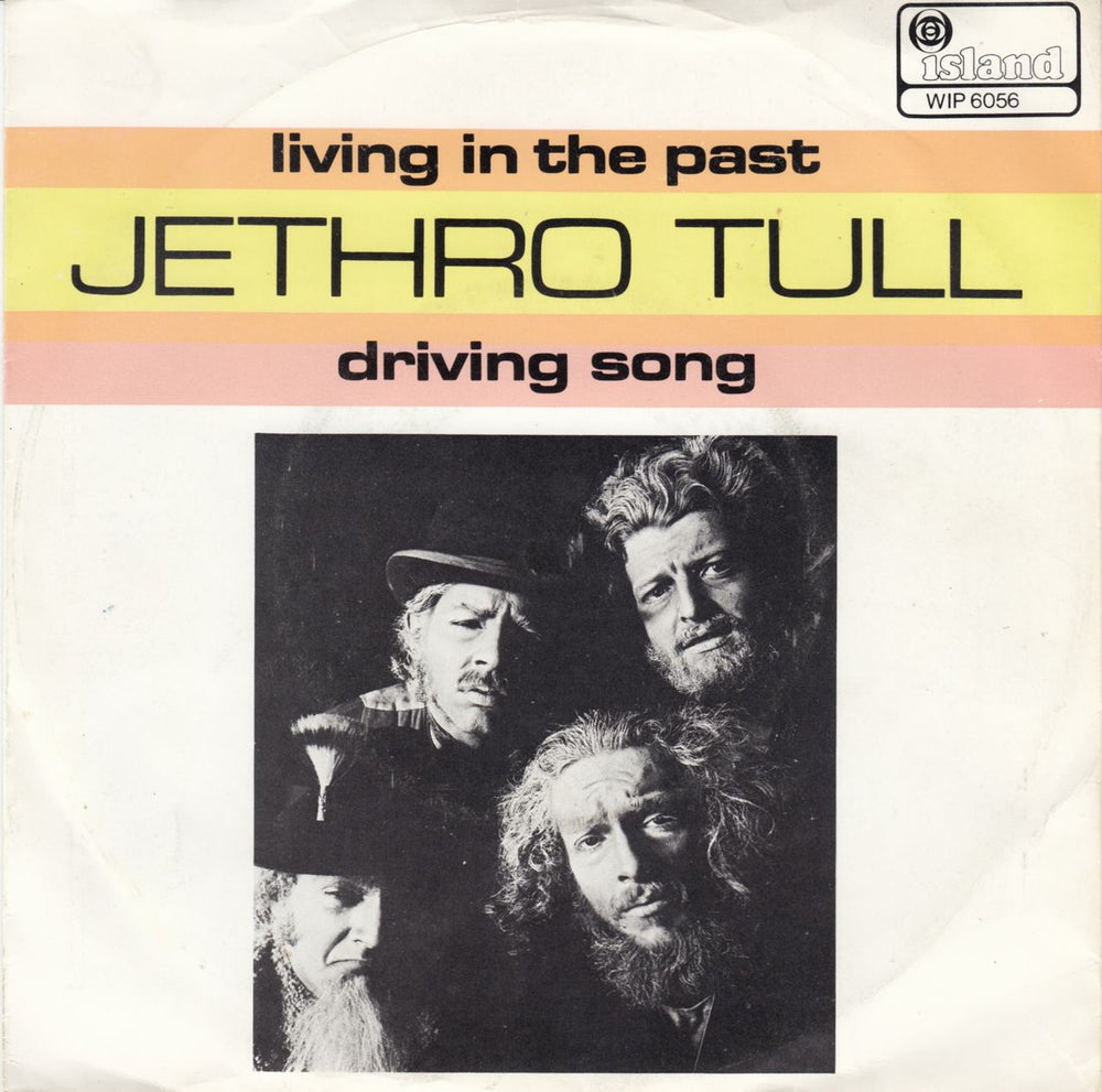 Jethro Tull Living In The Past Dutch 7" vinyl single (7 inch record / 45) WIP6056