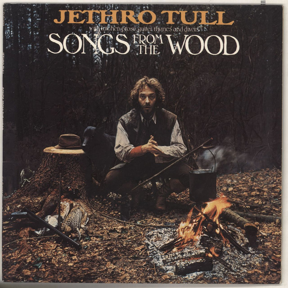 Jethro Tull Songs From The Wood - 1st + Inner - VG UK vinyl LP album (LP record) CHR1132