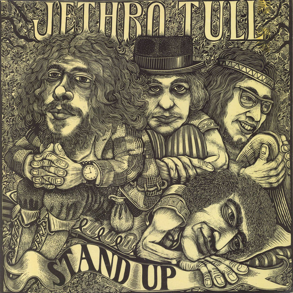 Jethro Tull Stand Up - 1st - VG - wol UK vinyl LP album (LP record) ILPS9103