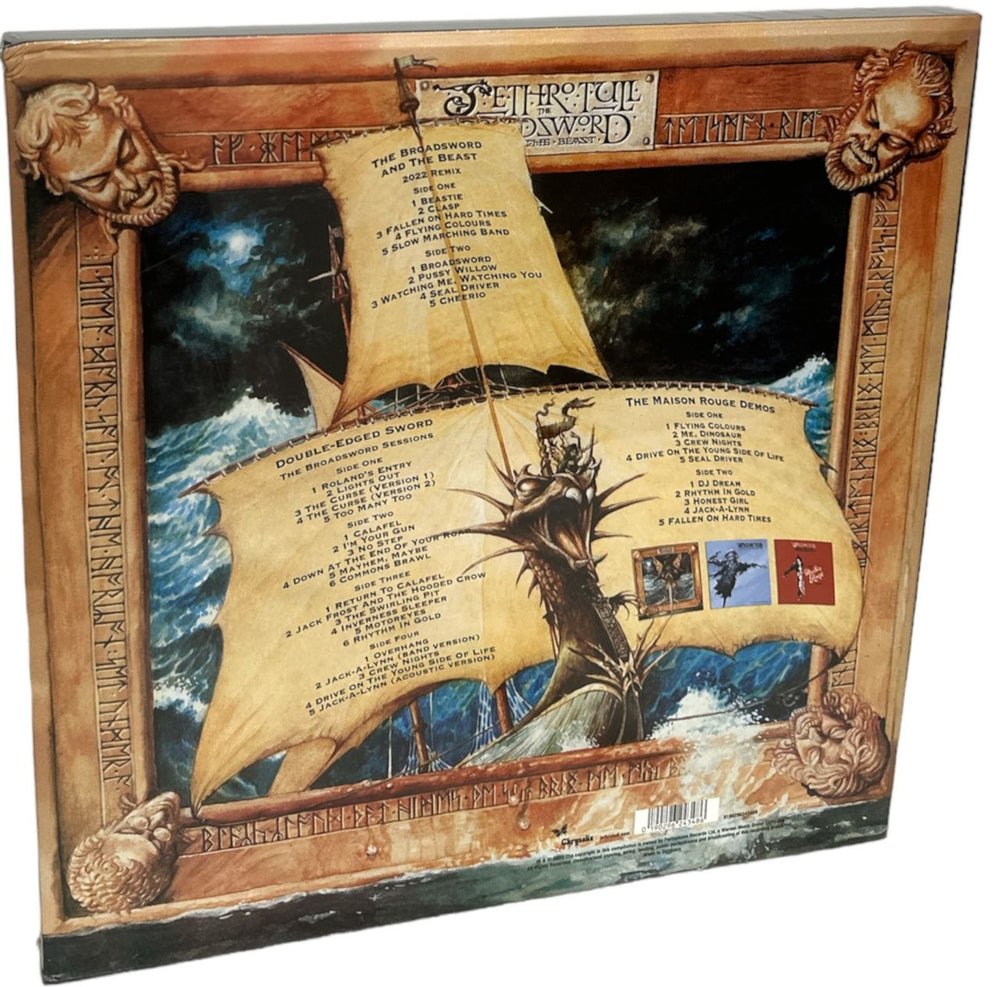 Jethro Tull The Broadsword And The Beast - 40th Anniversary 4LP Vinyl Edition - Sealed UK Vinyl Box Set 190296243486