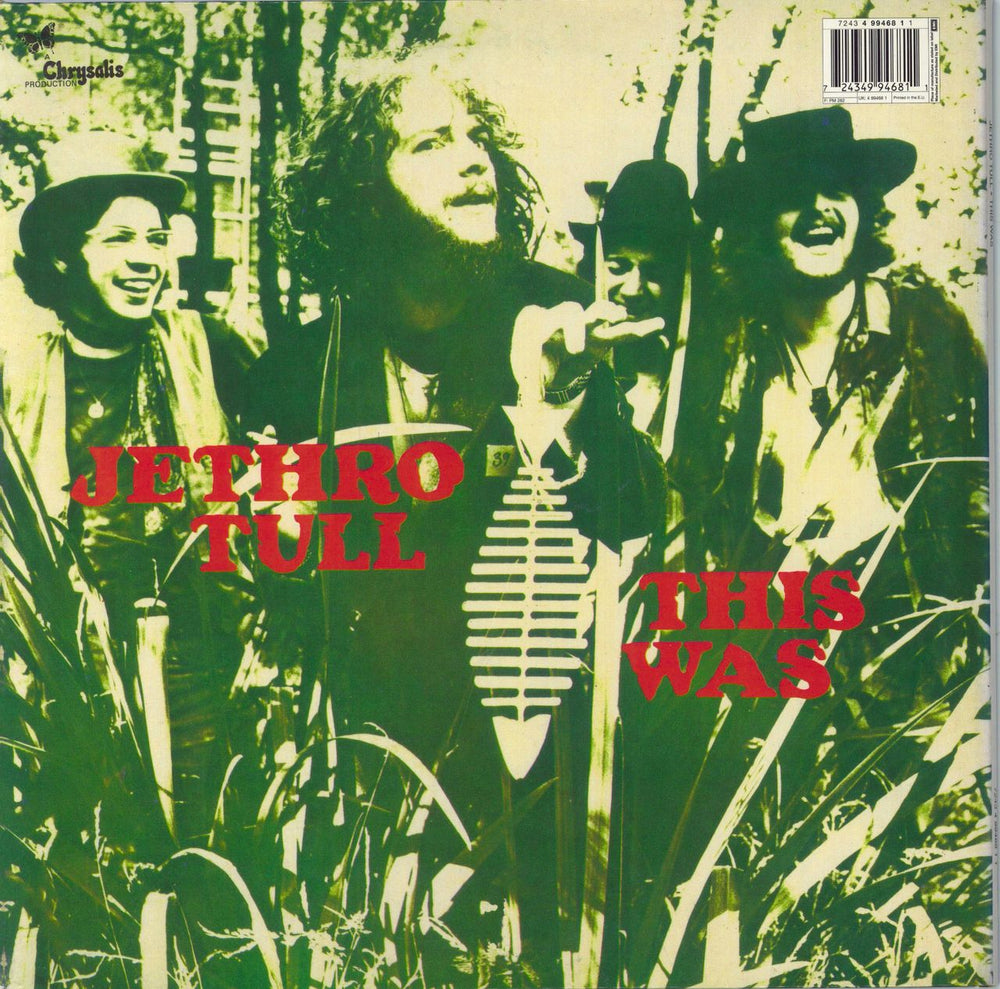 Jethro Tull This Was - 180g Reissue UK vinyl LP album (LP record) 724349946811